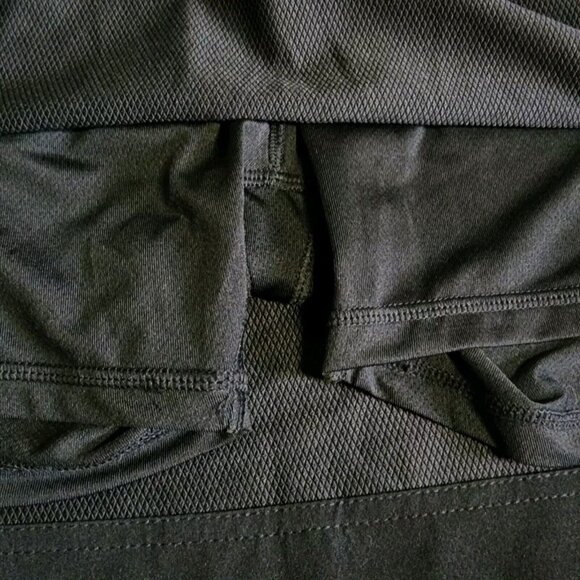 32 Degrees Skort Womens Size L Large Solid All Black Pull On with Pockets - Picture 3 of 4